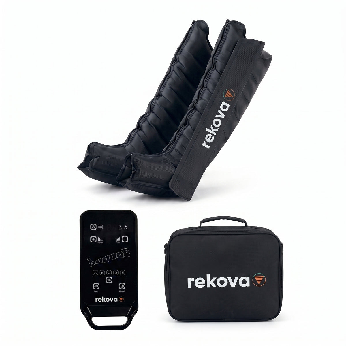 Bottes de pressothérapie Rekova One – 8 chambres, 30 à 260 mmHg