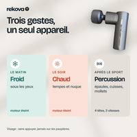 Pistolet de massage chaud et froid - Rekova Pulse