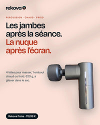 Pistolet de massage chaud et froid - Rekova Pulse