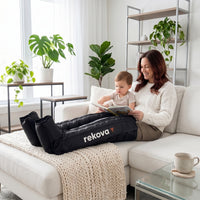 Bottes de pressothérapie Rekova One – 8 chambres, 30 à 260 mmHg