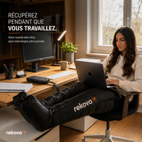 Bottes de pressothérapie Rekova One – 8 chambres, 30 à 260 mmHg